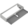Mexen Box-A corp dulap sub chiuvetă 120 cm, 1 sertar, gri mat - 91AX0-1200-235-1-62