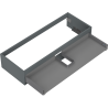 Mexen Box-A corp dulap pentru lavoar 120 cm, 1 sertar, grafit mat - 91AX0-1200-235-1-66