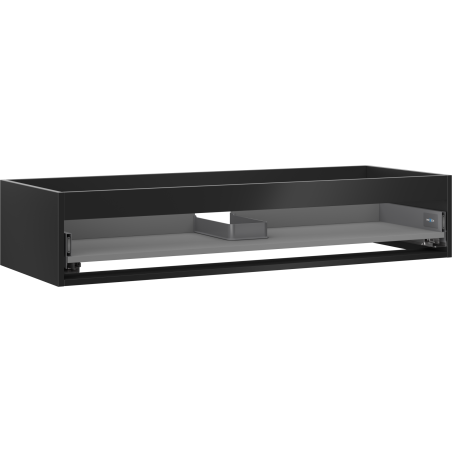 Mexen Box-A corp dulap sub chiuvetă 120 cm, 1 sertar, negru mat - 91AX0-1200-235-1-71