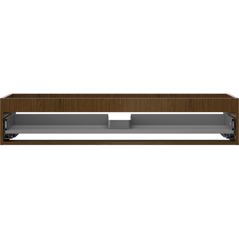 Mexen Box-A mosdószekrény korpus 120 cm, 1 fiók, dió - 91AX0-1200-235-1-86