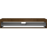 Mexen Box-A mosdókagyló alatti szekrénytest 120 cm, 1 fiók, dió - 91AX0-1200-235-1-86