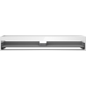 Mexen Box-A corp bază pentru dulap de baie 140 cm, 1 sertar, alb lucios - 91AX0-1400-235-1-00
