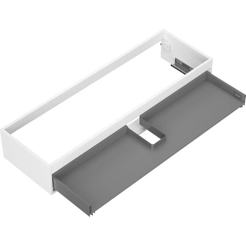 Mexen Box-A corp dulap sub lavoar 140 cm, 1 sertar, alb mat - 91AX0-1400-235-1-01