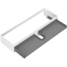 Mexen Box-A corp dulap sub chiuvetă 140 cm, 1 sertar, alb mat - 91AX0-1400-235-1-01