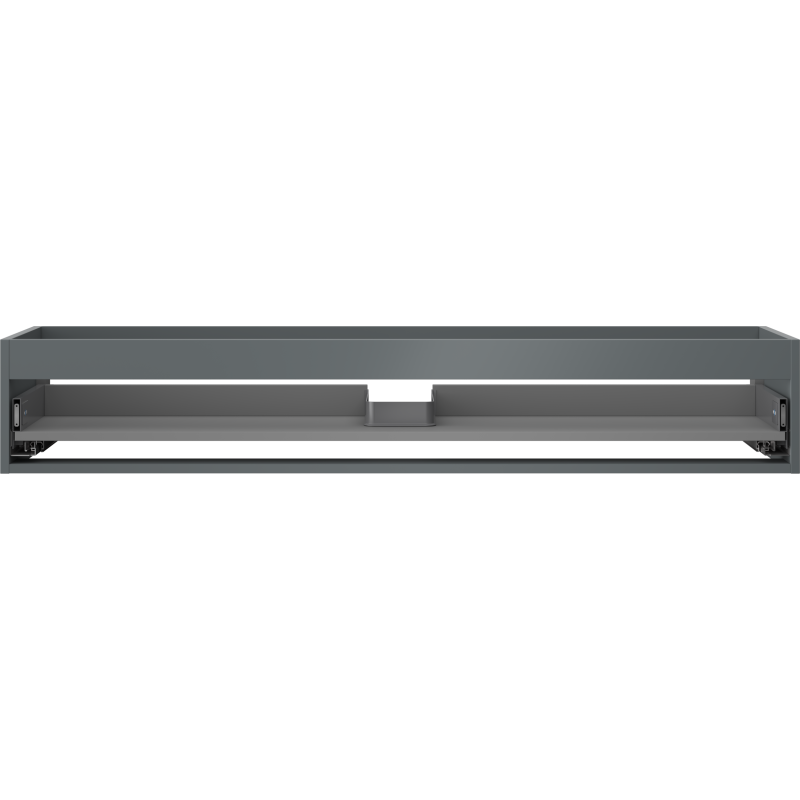 Mexen Box-A mosdószekrény korpus 140 cm, 1 fiók, matt grafit - 91AX0-1400-235-1-66