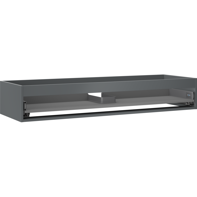 Mexen Box-A corp dulap pentru lavoar 140 cm, 1 sertar, grafit mat - 91AX0-1400-235-1-66