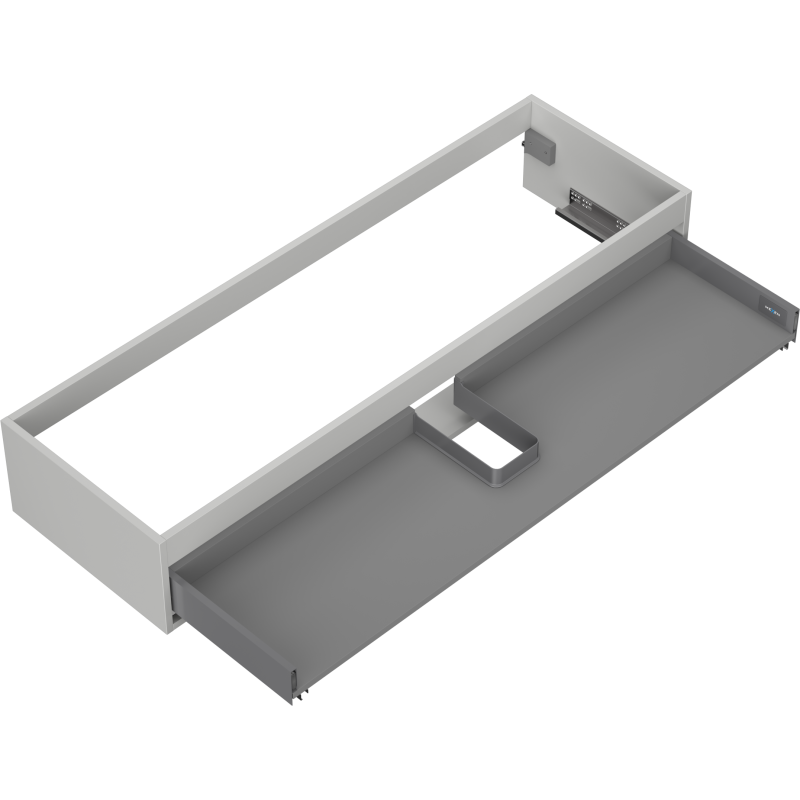 Mexen Box-A corp dulap sub chiuvetă 140 cm, 1 sertar, mat gri - 91AX0-1400-235-1-62