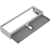 Mexen Box-A corp dulap sub chiuvetă 140 cm, 1 sertar, gri mat - 91AX0-1400-235-1-62
