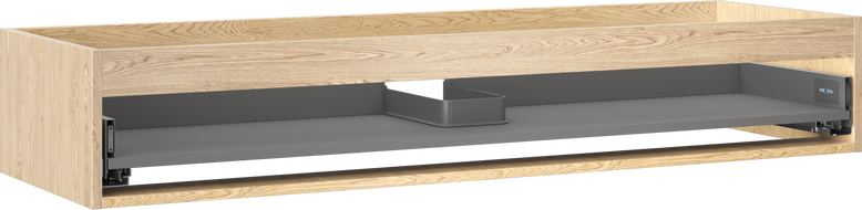 Mexen Box-A mosdószekrény korpus, 140 cm, 1 fiók, tölgy - 91AX0-1400-235-1-81