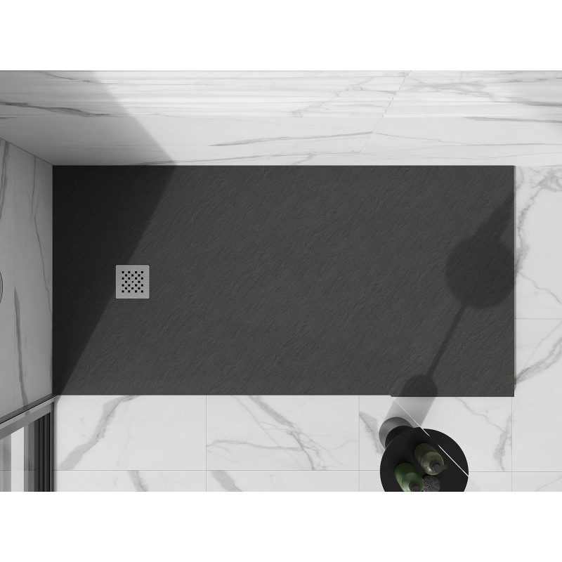 Mexen Stone+ cadă de duș compozit dreptunghiulară 200 x 90 cm, antracit - 44719020