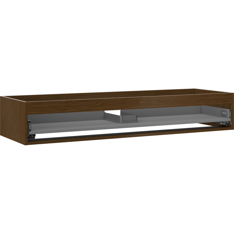 Mexen Box-A corp dulap sub chiuvetă 140 cm, 1 sertar, nuc - 91AX0-1400-235-1-86