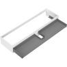 Cadrul dulapului pentru chiuvetă Mexen Box-A 160 cm, 1 sertar, alb mat - 91AX0-1600-235-1-01