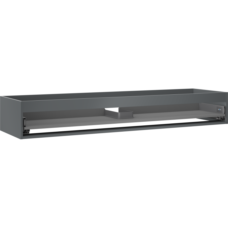 Mexen Box-A corp dulap sub chiuvetă 160 cm, 1 sertar, grafit mat - 91AX0-1600-235-1-66