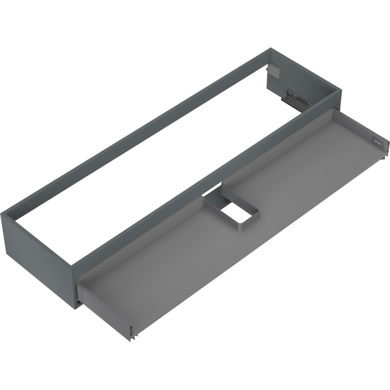 Mexen Box-A corp dulap lavoar 160 cm, 1 sertar, grafit mat - 91AX0-1600-235-1-66