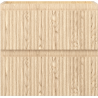 Mexen Rivel dulap baie sub chiuvetă 50 cm, 2 sertare, cu striații, stejar - 91A20-05047-2-BFF81