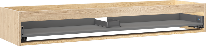 Mexen Box-A mosdó alatti szekrénytest 160 cm, 1 fiók, tölgy - 91AX0-1600-235-1-81