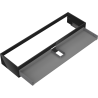 Mexen Box-A corp dulap de lavoar 160 cm, 1 sertar, negru lucios - 91AX0-1600-235-1-70