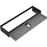 Mexen Box-A carcasă pentru dulap sub lavoar 160 cm, 1 sertar, negru mat - 91AX0-1600-235-1-71