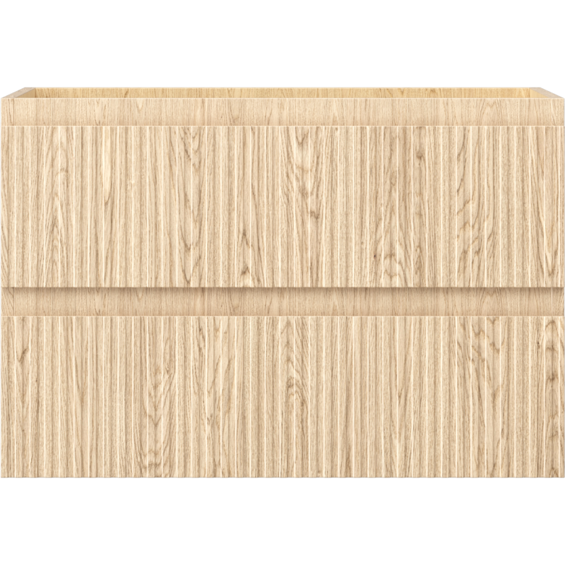 Mexen Rivel dulap baie sub chiuvetă 70 cm, 2 sertare, structurat, stejar - 91A20-07047-2-BFF81