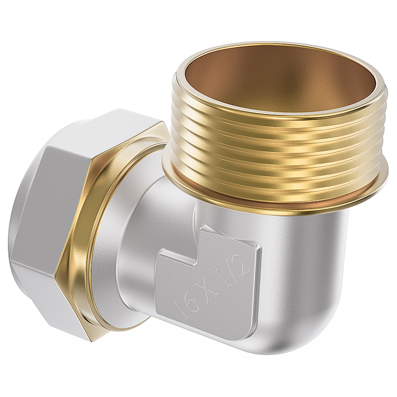 Mexen PEX-S csavaros PEX könyök 20 x 3/4 GZ - W97227-2034M-00