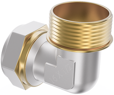 Mexen PEX-S csavaros PEX könyök 20 x 3/4 GZ - W97227-2034M-00