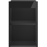 Mexen Box-A corp dulap sub chiuvetă 30 cm, negru lucios - 91AX1-0300-470-1-70