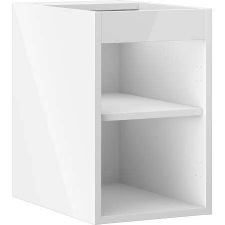 Mexen Box-A mosdószekrény korpusz 30 cm, fehér fényes - 91AX1-0300-470-1-00