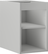 Mexen Box-A corp de bază pentru dulap suspendat 30 cm, gri mat - 91AX1-0300-470-1-62