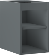 Mexen Box-A mosdószekrény korpusz 30 cm, grafit matt - 91AX1-0300-470-1-66