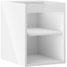 Mexen Box-A corp dulap pentru lavoar 35 cm, alb lucios - 91AX1-0350-470-1-00