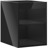 Mexen Box-A mosdószekrény test 35 cm, fekete fényes - 91AX1-0350-470-1-70