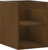 Mexen Box-A szekrény korpusz mosdókagyló alá 35 cm, dió - 91AX1-0350-470-1-86