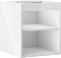 Mexen Box-A mosdószekrény korpus, 40 cm, fehér fényes - 91AX1-0400-470-1-00