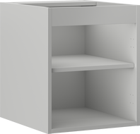 Mexen Box-A mosdószekrény korpus 40 cm, szürke matt - 91AX1-0400-470-1-62