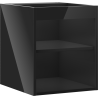 Mexen Box-A corp dulap de baie sub chiuvetă 40 cm, negru lucios - 91AX1-0400-470-1-70