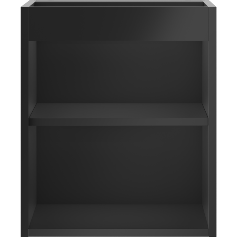 Mexen Box-A szekrény test mosdó alatti 40 cm, fekete matt - 91AX1-0400-470-1-71