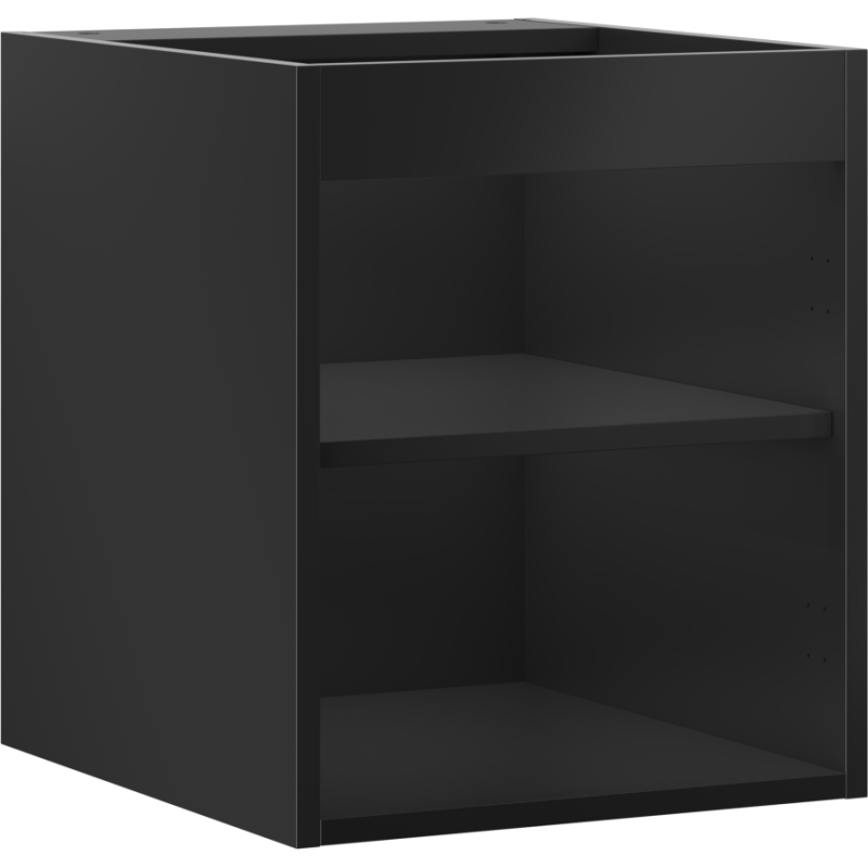 Mexen Box-A szekrény test mosdó alatti 40 cm, fekete matt - 91AX1-0400-470-1-71