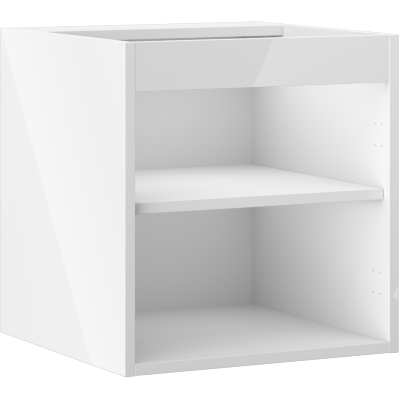 Mexen Box-A mosdószekrénykorpusz 45 cm, fényes fehér - 91AX1-0450-470-1-00