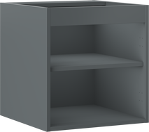 Mexen Box-A mosdószekrény korpus 45 cm, grafit matt - 91AX1-0450-470-1-66