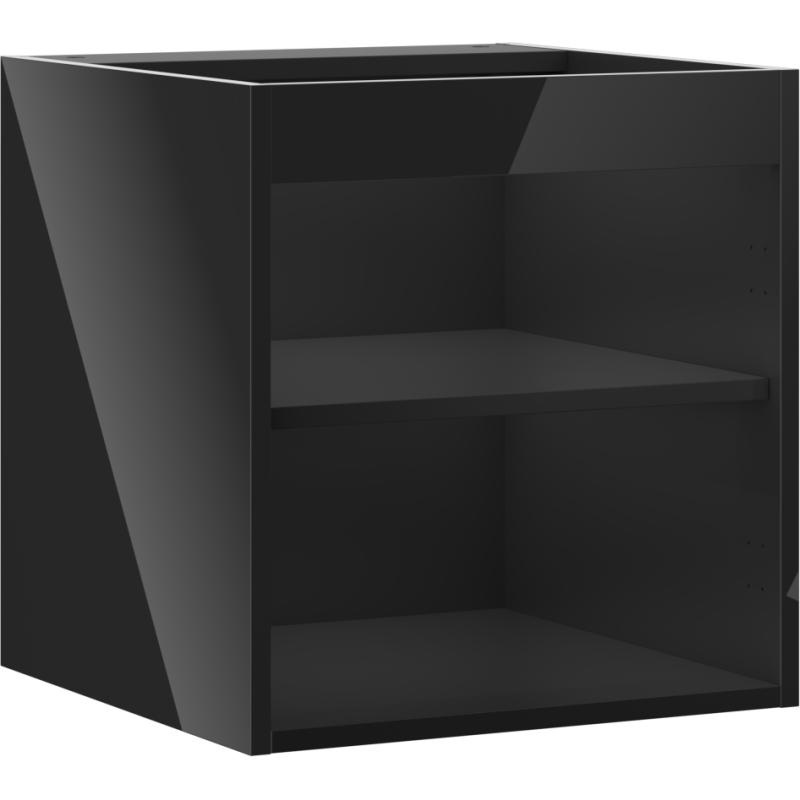 Corp dulap lavoar Mexen Box-A 45 cm, negru lucios - 91AX1-0450-470-1-70