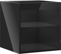 Corp dulap lavoar Mexen Box-A 45 cm, negru lucios - 91AX1-0450-470-1-70
