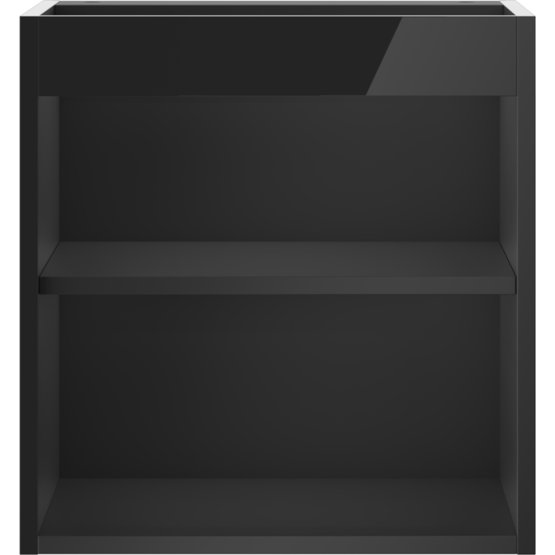 Mexen Box-A corp dulap lavoar 45 cm, negru lucios - 91AX1-0450-470-1-70
