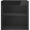 Corp dulap lavoar Mexen Box-A 45 cm, negru lucios - 91AX1-0450-470-1-70