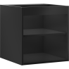Mexen Box-A mosdószekrény korpus 45 cm, fekete matt - 91AX1-0450-470-1-71