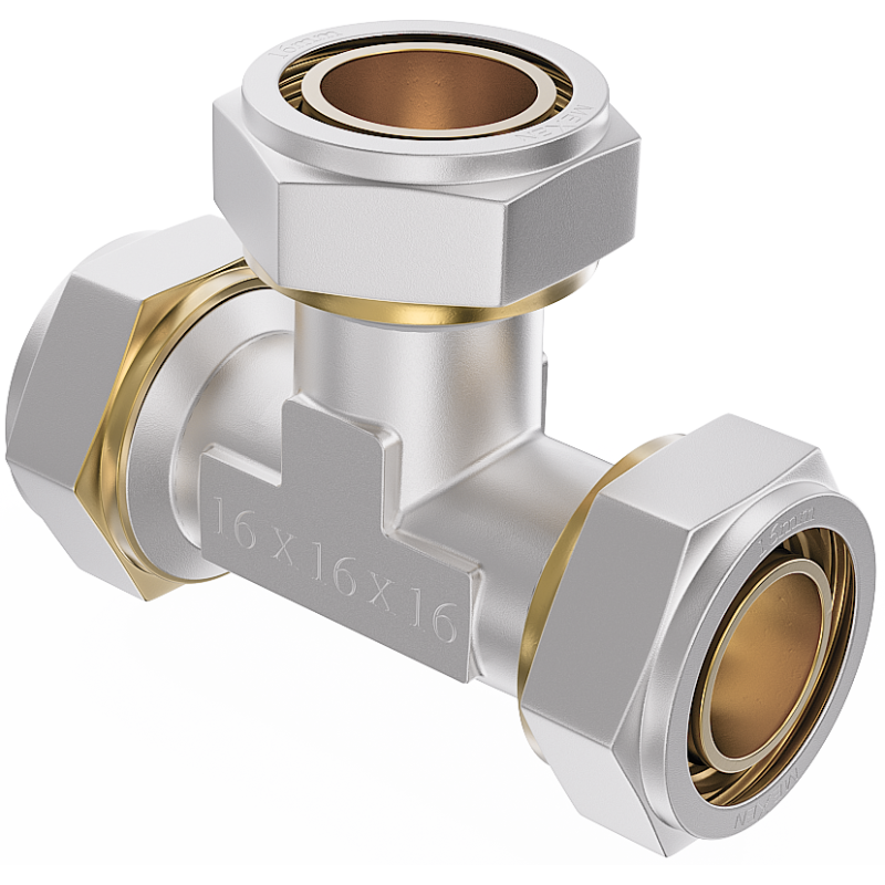 Mexen PEX-S összekötő könyökidom PEX 16 x 16 x 16 - W97230-161616-00
