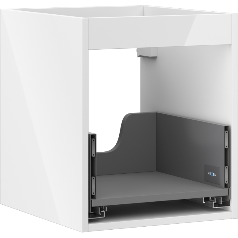 Mexen Box-A corp dulap sub chiuvetă 40 cm, 1 sertar, alb lucios - 91AX0-0400-470-1-00
