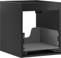 Mexen Box-A corp dulap de baie 40 cm, 1 sertar, negru mat - 91AX0-0400-470-1-71