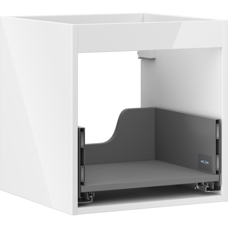 Mexen Box-A corp dulap pentru lavoar 45 cm, 1 sertar, alb lucios - 91AX0-0450-470-1-00