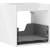 Mexen Box-A corp dulap pentru lavoar 45 cm, 1 sertar, alb lucios - 91AX0-0450-470-1-00