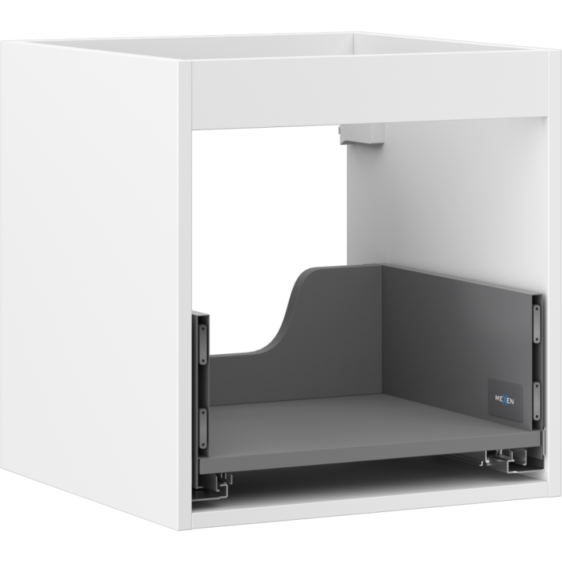 Corp Mexen Box-A pentru dulap sub lavoar 45 cm, 1 sertar, alb mat - 91AX0-0450-470-1-01